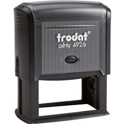 Ty tampon de bureau trodat prin 4926 75x38mm 8 lignes noir
