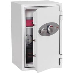 Coffre-fort ignifuge di2502 90x52x52cm 67x38x33cm 129kg 84+6 l gris clair