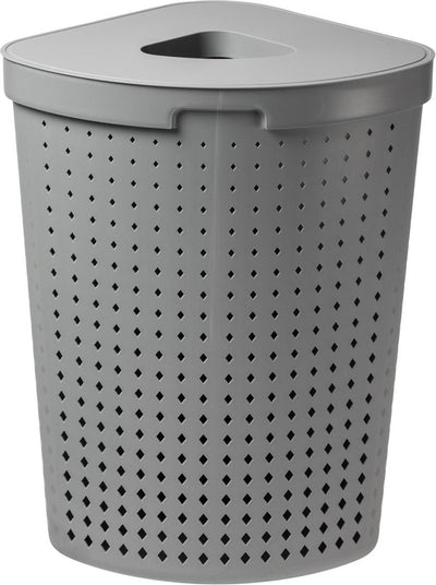 Panier à linge d'angle Plast team séoul 62l - solutions pratiques et design unique