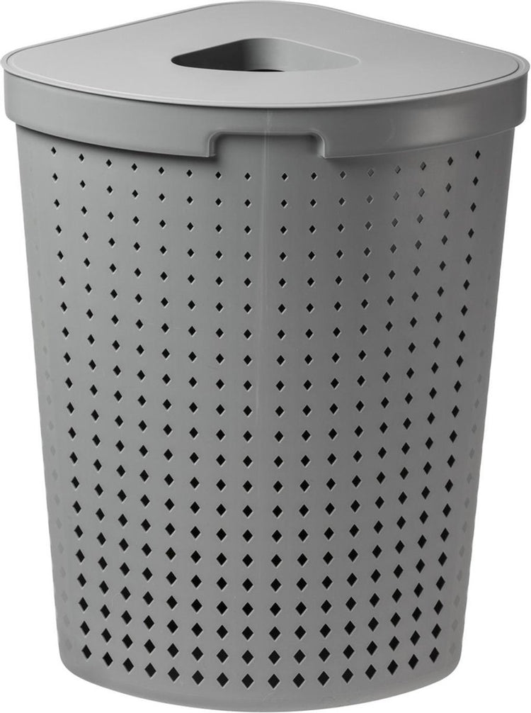 Panier à linge d'angle Plast team séoul 62l - solutions pratiques et design unique