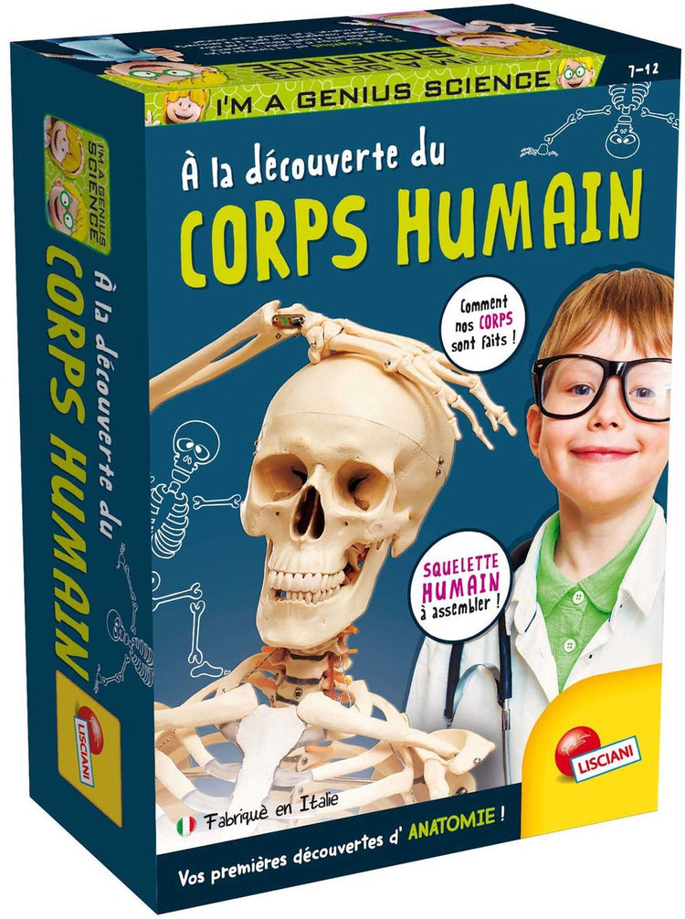 Lisciani je suis un génie de la science de poche - à la découverte du corps humain