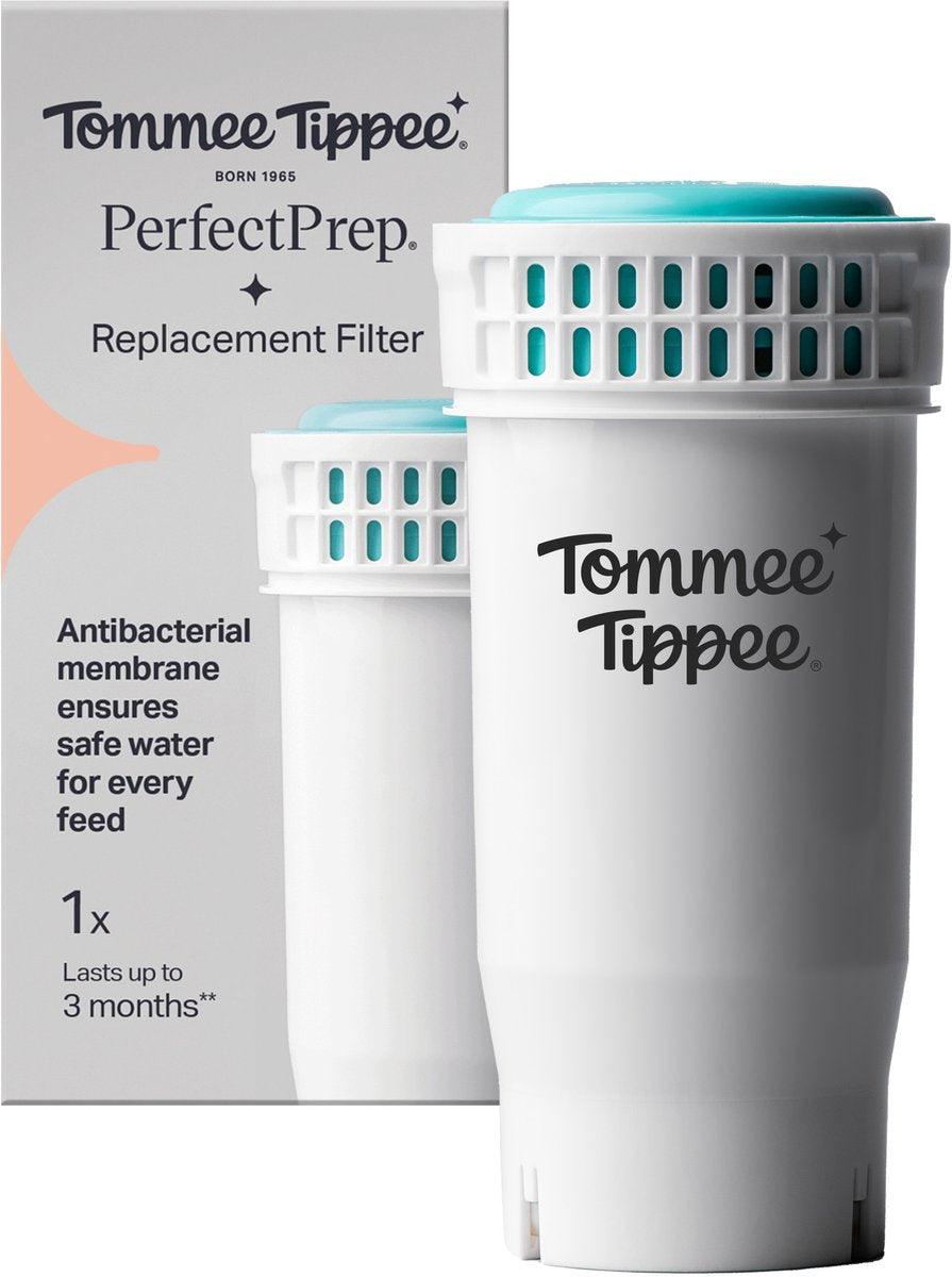 Tommee tippee perfect prep - filtre de remplacement pour biberon original et jour et nuit - emballé par pièce