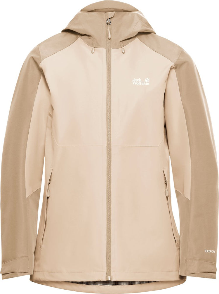 Jack wolfskin wildbound 2l jkt w veste d'extérieur pour femme-huître