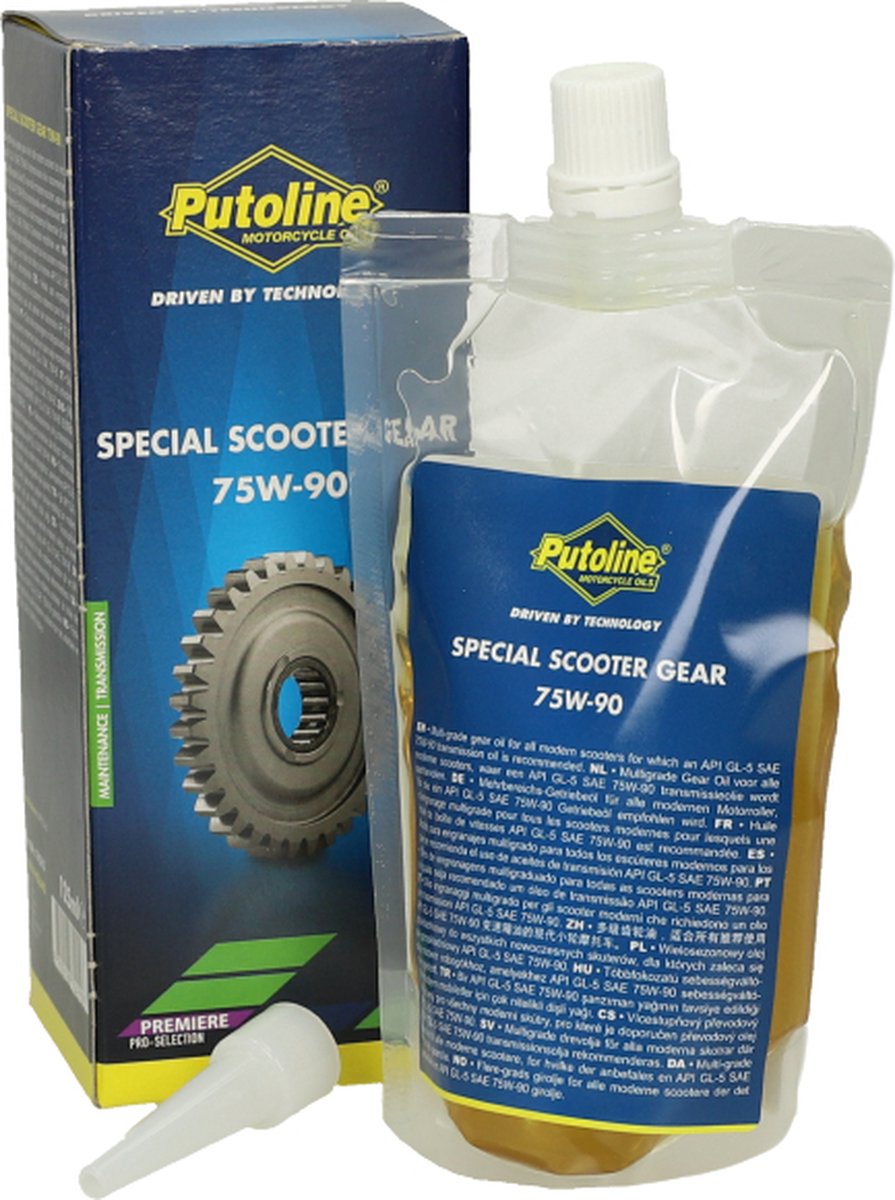 Putoline huile de transmission scootergear 75w-90 gl5 125ml