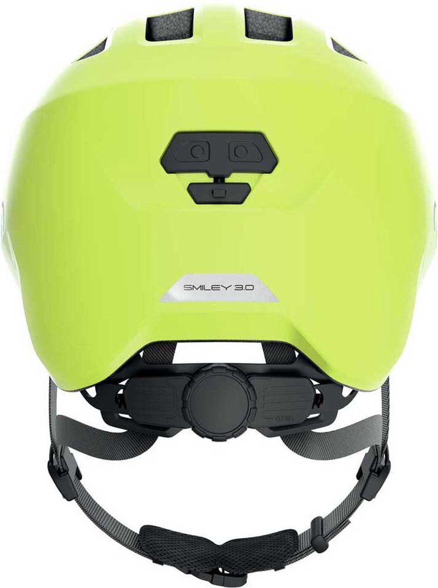 Abus helm smiley 3.0 brillant geel s 45-50cm
