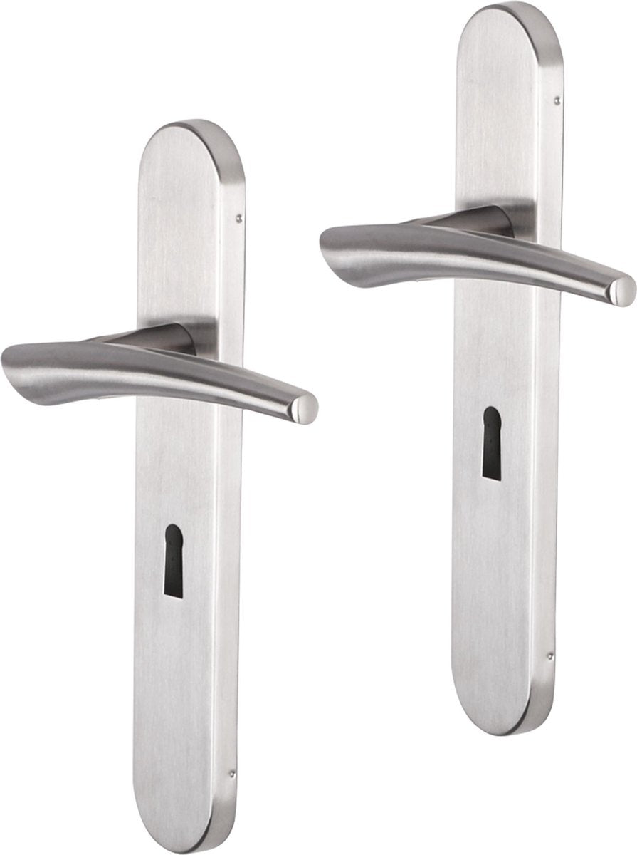 Tabouret Sheffield Impresso avec bouclier ovale SL56 dissimulé en acier inoxydable