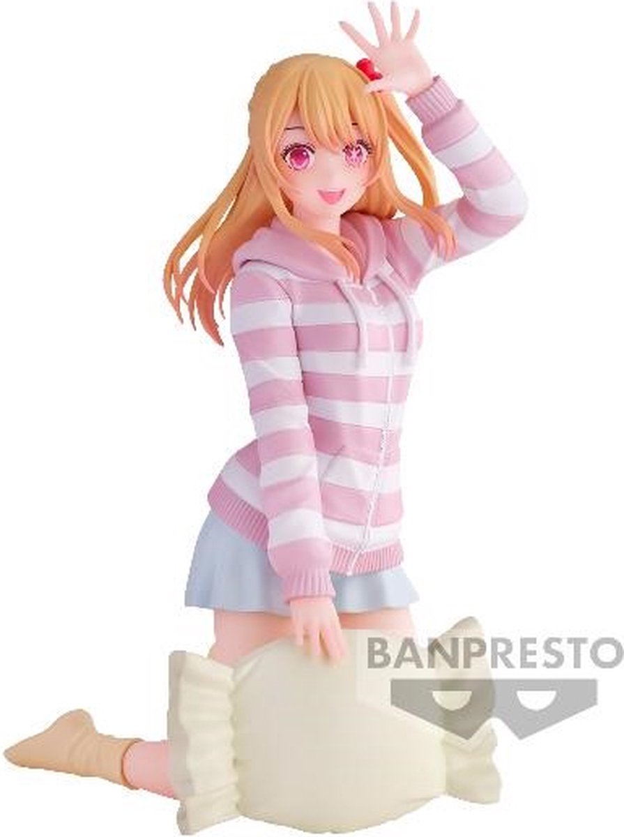 Banpresto co., ltd. oshi no ko - temps de détente - statue rubis 15cm