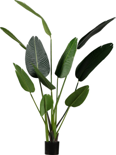 Woood plante artificielle strelitzia - vert - 96x164x63
