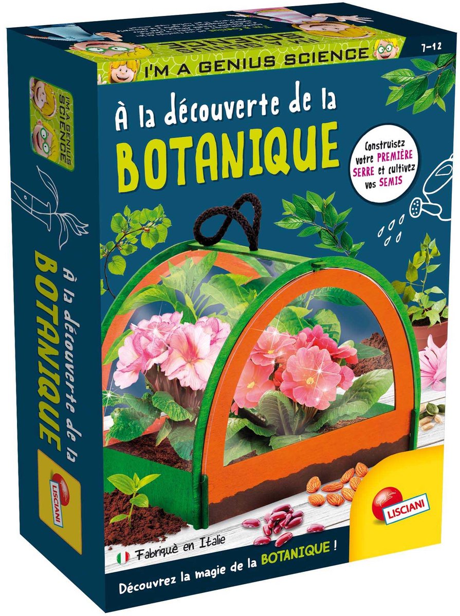 Lisciani je suis un génie de la science de poche- à la découverte de la botanique