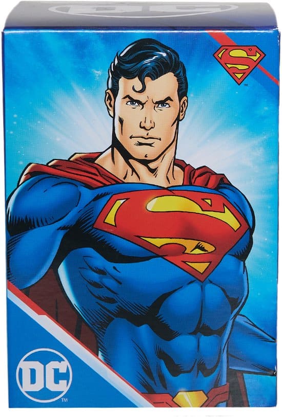 Dinotoys Apeldoorn Superman bande dessinée avec lampe logo intégrée 11 cm