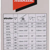 Makita a vu la chaîne 35 cm, 3 8 pcs. , Groove de 1,1 mm widt