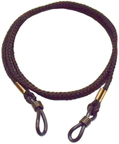 Nitras Safety Eyeglass Cord Textile noir 65cm