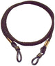 Nitras Safety Eyeglass Cord Textile noir 65cm