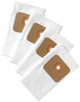 Sacs d'aspirateur Nilfisk Blue Line, sac filtrant multi-séries 4 pièces.
