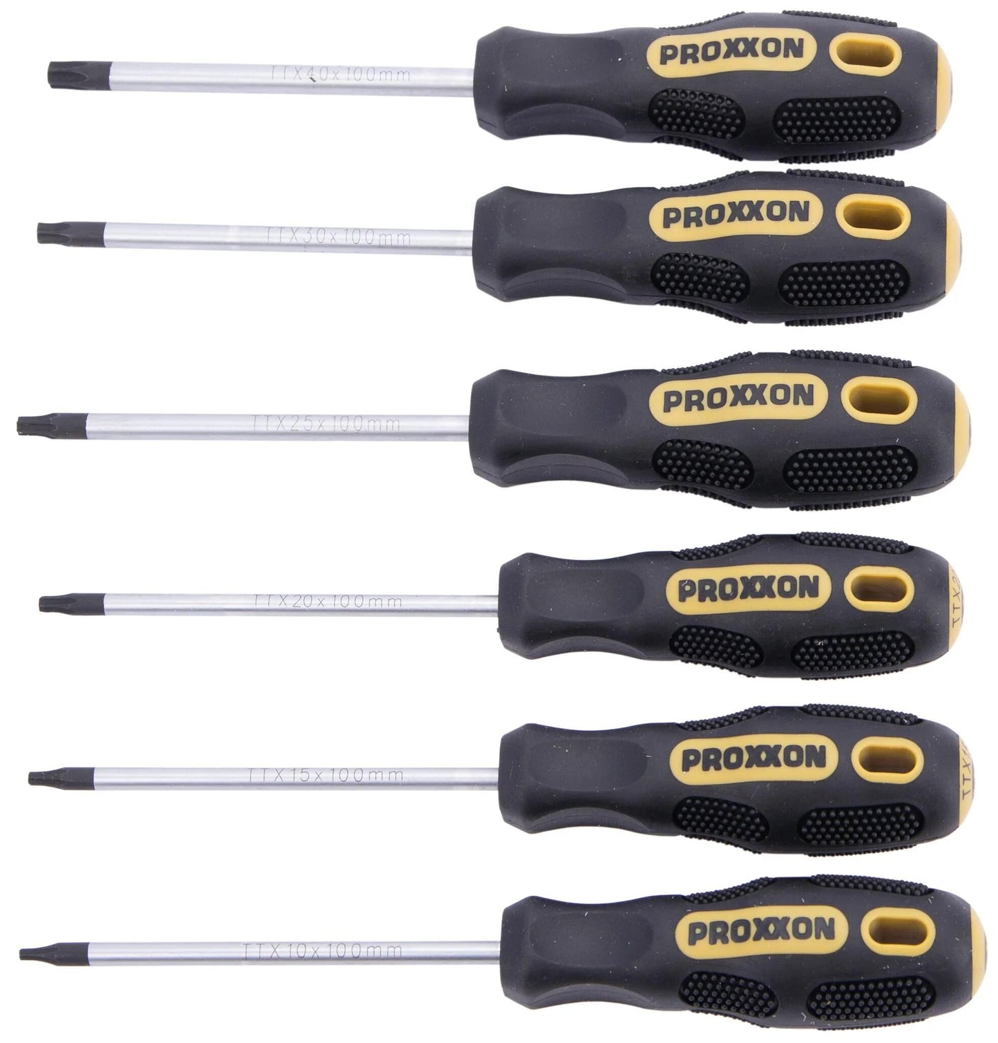 Réglage des pilotes à vis Proxxon 6e. Torx