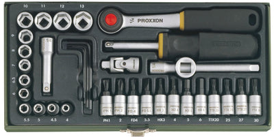 SET des clés à prise Proxxon 36-T.
