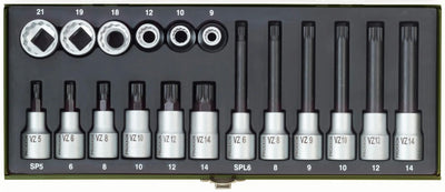 Ensemble de vis multi-dents Proxxon XZN 18 pièces