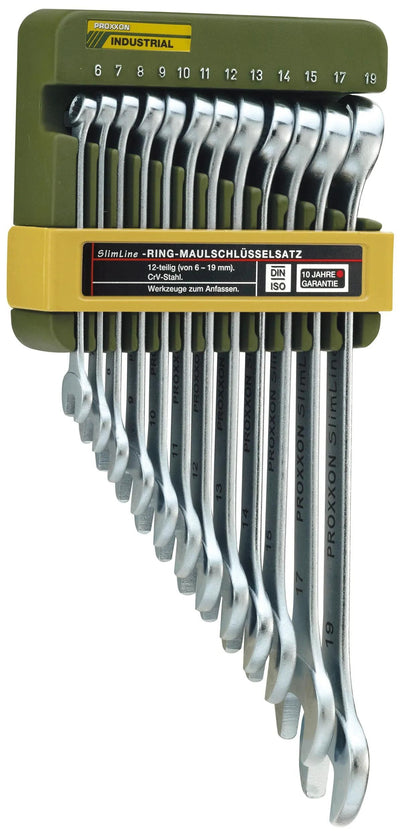 Spanner de l'anneau Proxxon Set 12 pièces