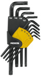 PROXXON ANGLE TRÉS SET TORX 9 pièces