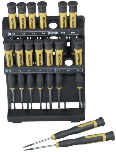 Définir le pilote à vis Proxxon Micro-Driver 15pcs