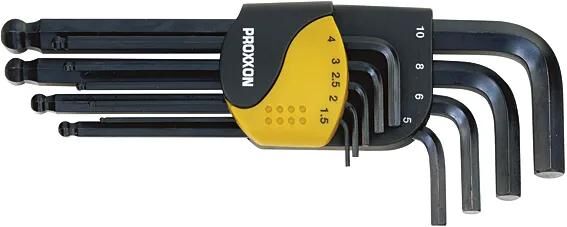 Proxxon Angle Wrench Set Hx 9 pièces