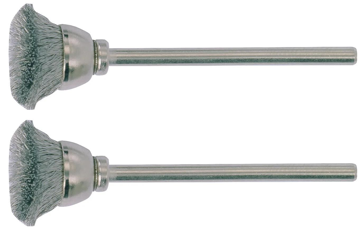 Brosses Proxxon W.Shaft 2pcs d = 13 mm inoxydable