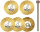 Brosse ronde en laiton Proxxon en laiton d = 22 mm 5 pcs.