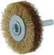 Norton brosse ronde brosse ronde avec tige 6mm 50x15 laiton
