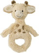 Hochet Happy horse girafe gus 18 cm - beige - cadeau bébé