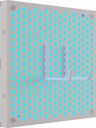 Nanoleaf bloque l'ensemble d'extension de panneau perforé léger - 1 panneau perforé - rgbw - compatible google, apple, alexa