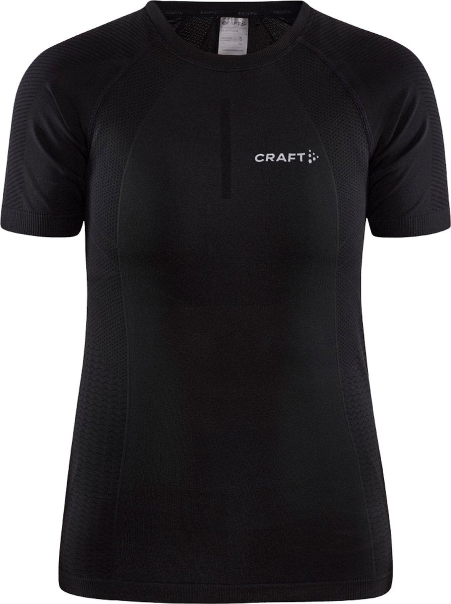 T-shirt thermique femme Craft Active Cool Intensity ss w - noir