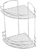 Support de douche solide Plieger - étagère d'angle - 2 niveaux - modèle filaire - chrome