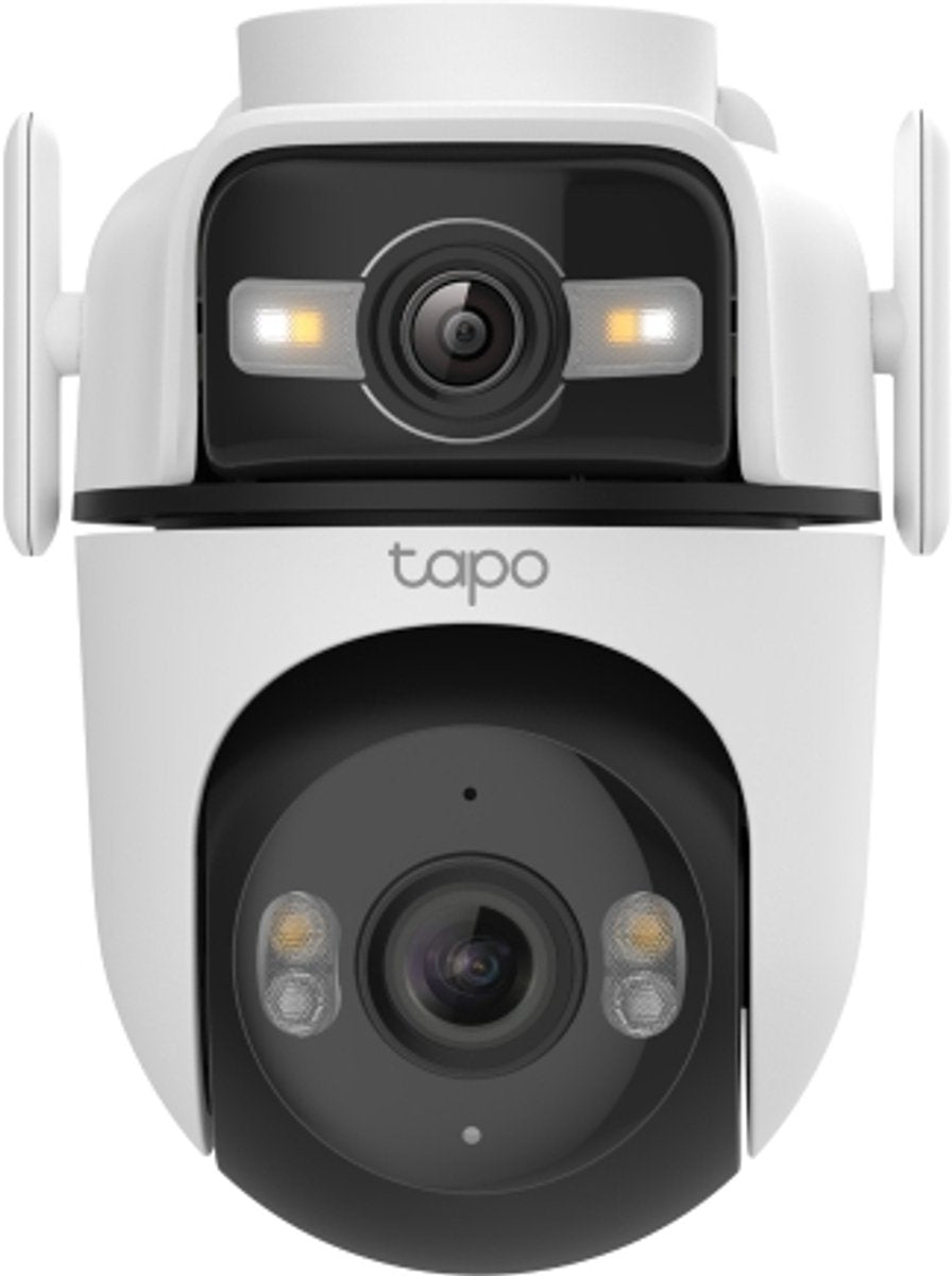 Caméra de sécurité tp-link tapo c545d double objectif - extérieur - 2k 3mp - pan tilt - détection ai - ip66