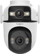 Caméra de sécurité tp-link tapo c545d double objectif - extérieur - 2k 3mp - pan tilt - détection ai - ip66