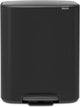 Poubelle Brabantia bo - 60 litres - 1 compartiment - noir mat