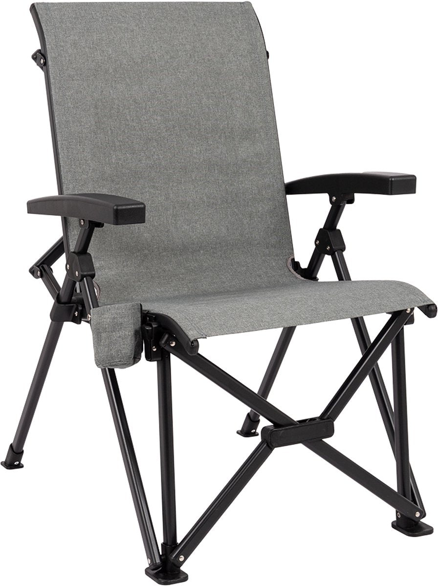 Bo-camp - industriel - chaise pliante - reid - vert