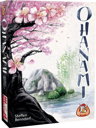 Jeu de cartes de jeux de gobelin blanc ohanami