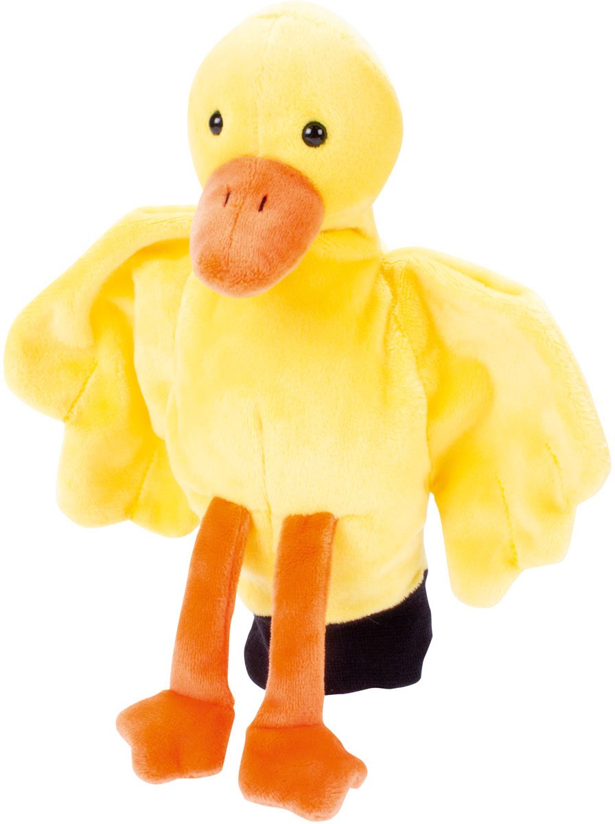 Canard de marionnette à la main beléduc