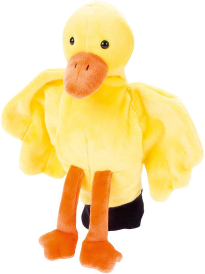 Canard de marionnette à la main beléduc