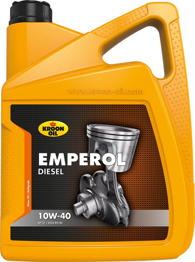 Kroon-oil emperol diesel - huile moteur 10w-40 - économie de carburant - 5 litres - transparent