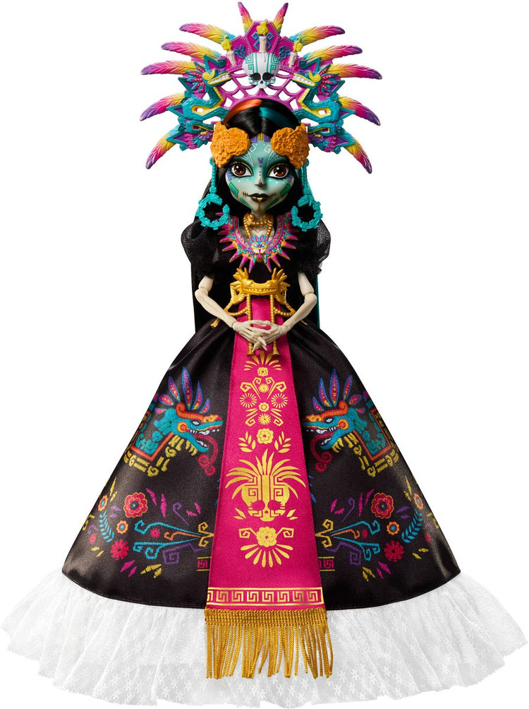 Monster high skelita calaveras - poupée día de muertos - poupée de collection