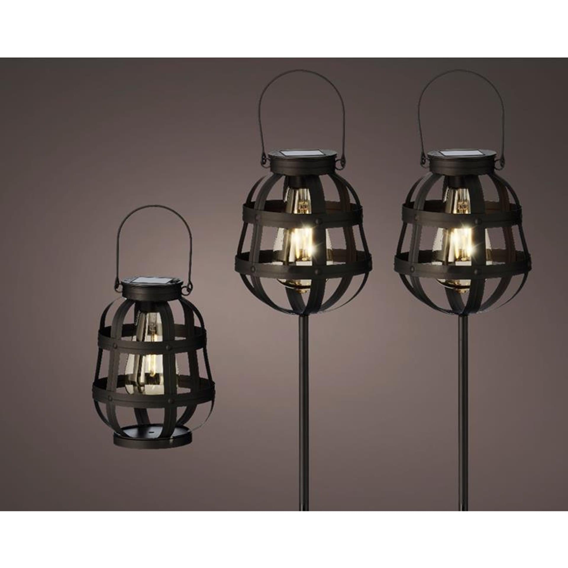 Lanterne solaire LED Lumineo set de 3
