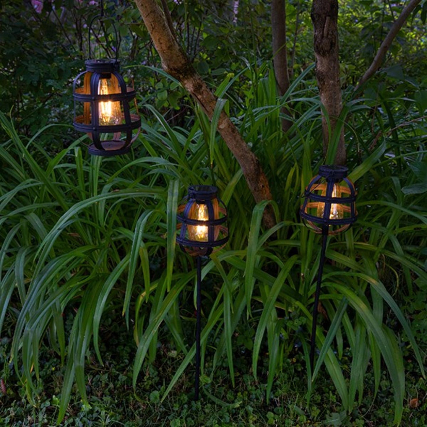Lanterne solaire LED Lumineo set de 3