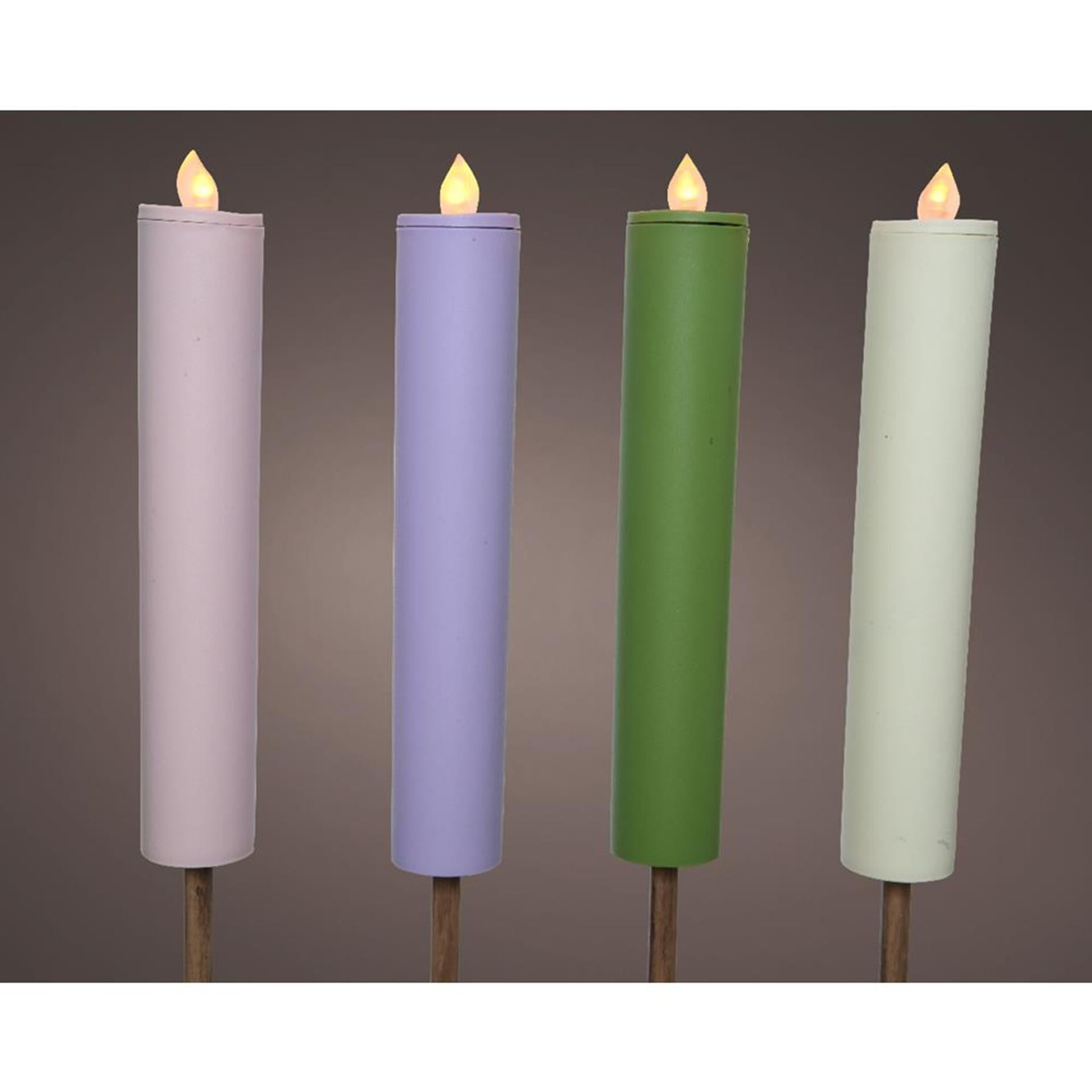 Torche solaire Lumineo plastique 90cm