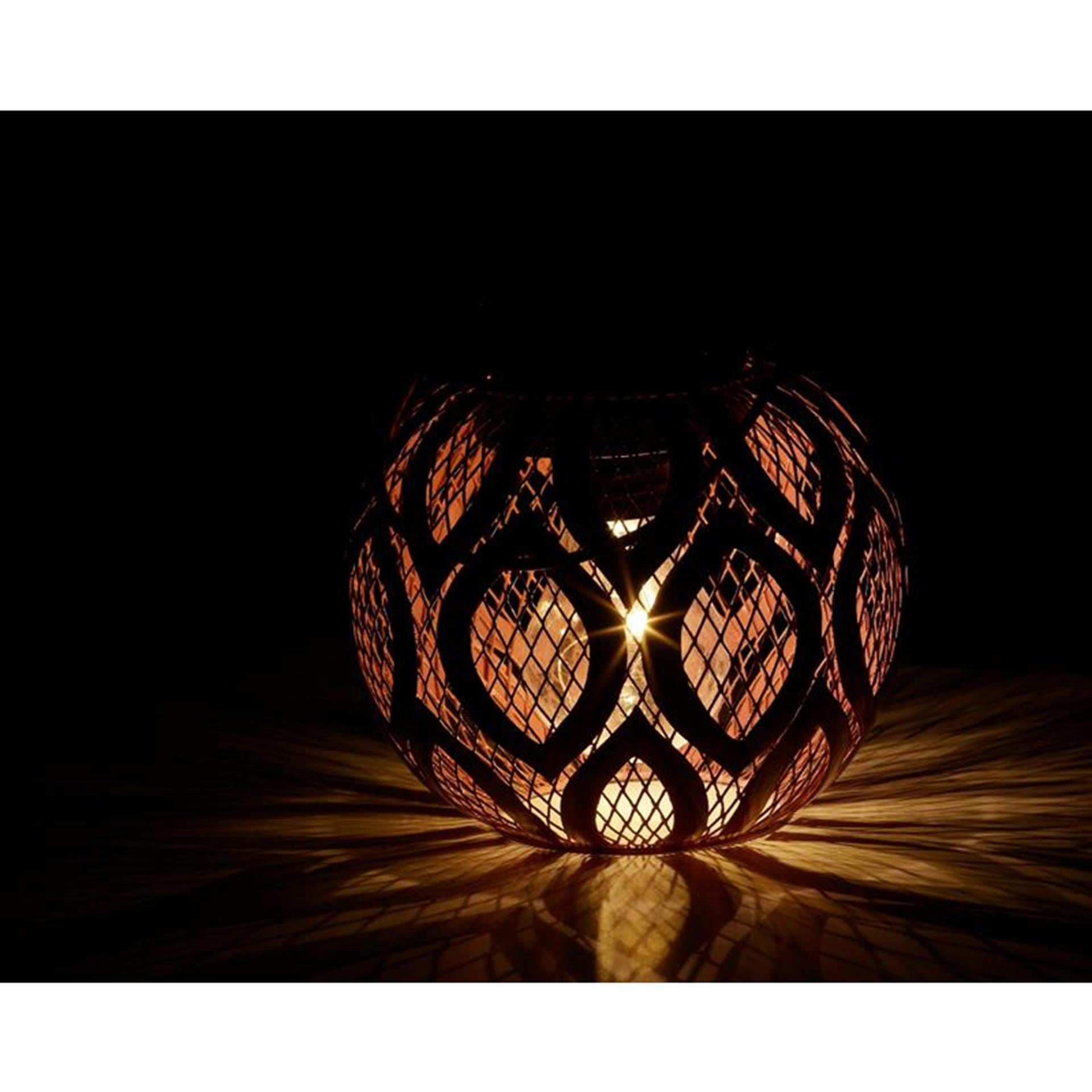 Lanterne solaire Lumineo dia13,5-h12,5cm