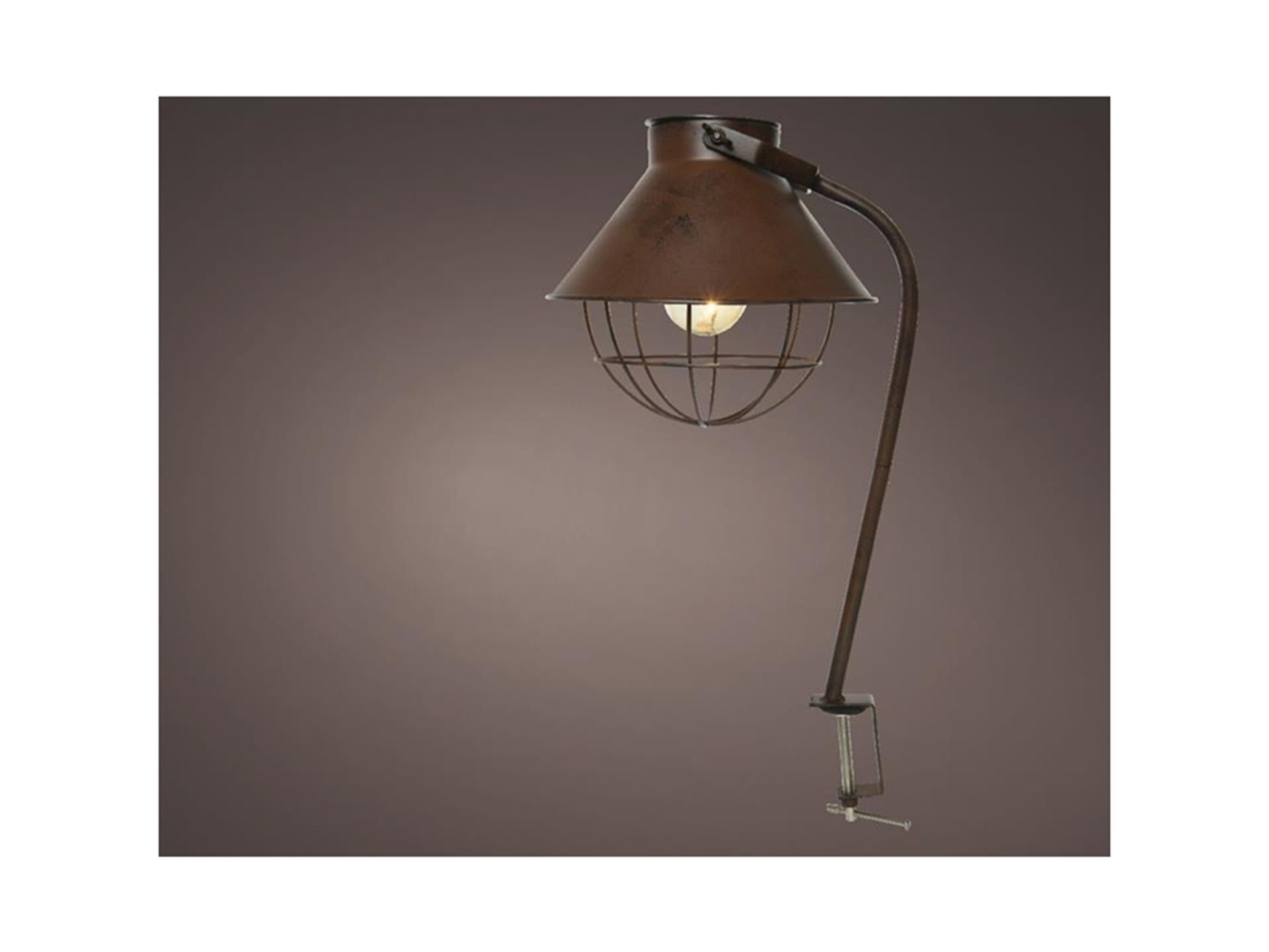 Éclairage extérieur balcon LED Lumineo avec pince