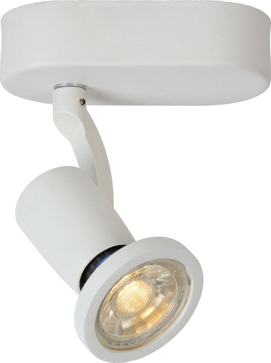 Lucide jaster-led - spot de plafond (plafonnier) - led - gu10 - 1x5w 2700k - blanc
