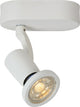Lucide jaster-led - spot de plafond (plafonnier) - led - gu10 - 1x5w 2700k - blanc