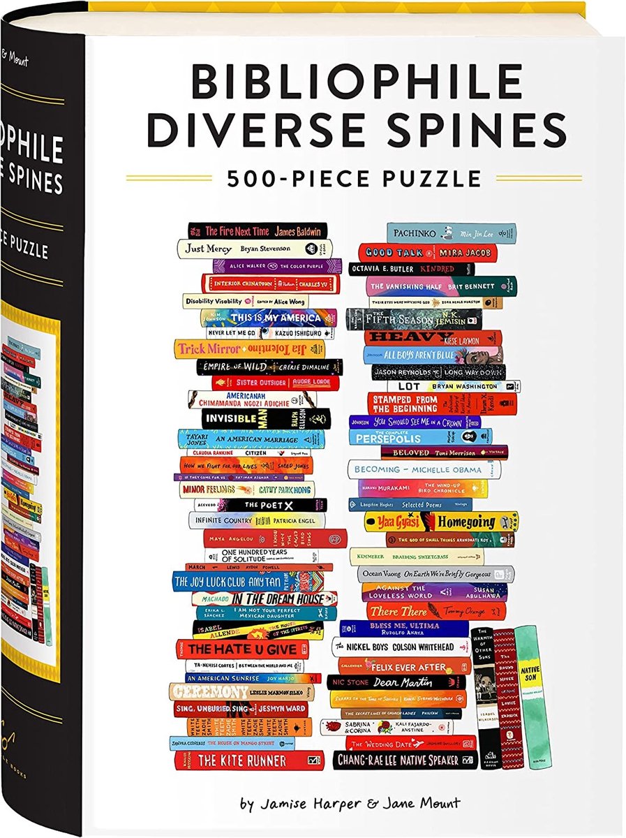Puzzle 500 pièces Bibliophile diverses épines