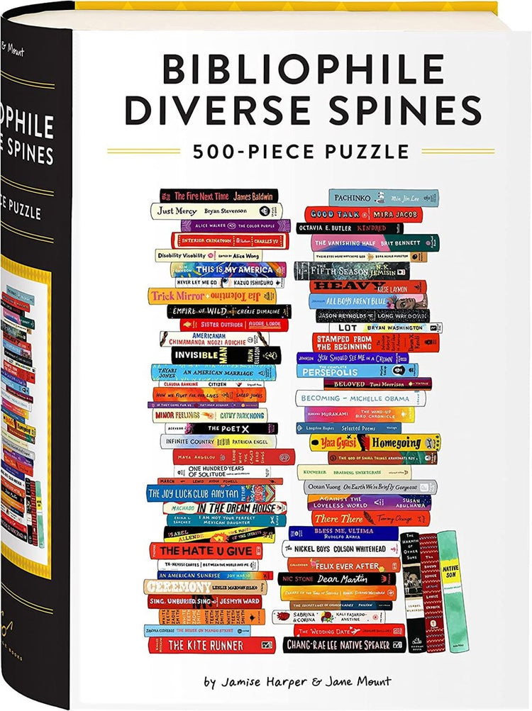 Puzzle 500 pièces Bibliophile diverses épines